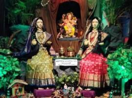 Ganpati Ani Gaurai Festival बाप्पांच्या पाठोपाठ घरोघरी गौराईचं उत्साहात आगमन!