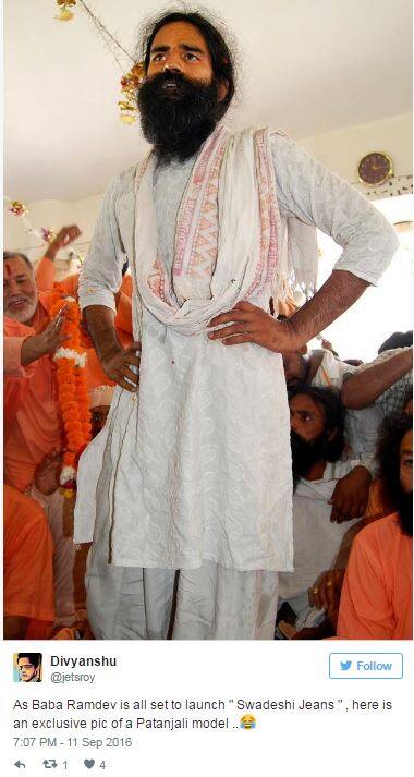 अनेकांनी रामदेव यांचे काही जुने फोटो शोधून त्यांना टार्गेट करण्याचा प्रयत्न केला.