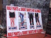 जीन्स, स्कर्ट घालणाऱ्या मुलींना अंधेरीच्या राजाचं दर्शन नाही, मंडळाचा फतवा