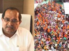 Vikhe Patil Supports To Maratha Protest मुख्यमंत्र्यांचा मराठा मोर्चात फूट पाडण्याचा प्रयत्नः विखे पाटील