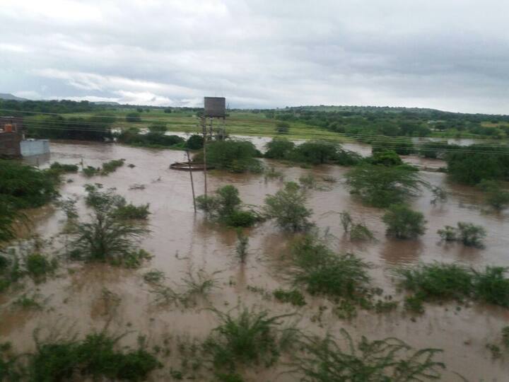 बीडमध्ये जोरदार पर्जन्यवृष्टी