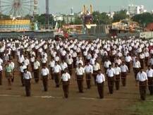 दसरा मेळाव्याची रंगीत तालीम, संघाचे स्वयंसेवक फुल पँटमध्ये