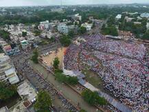 यवतमाळमधील मराठा मूकमोर्चाला जनसागर  