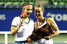 टेनिसस्टार सानिया मिर्झाचं महिला दुहेरीतील अव्वल स्थान कायम