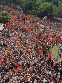 धुळ्यातही मराठा मूक मोर्चाचा एल्गार
