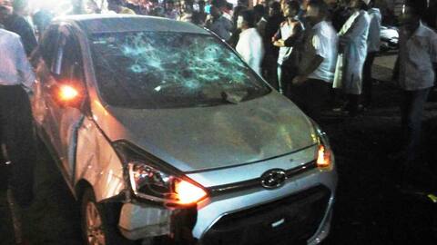 कोल्हापुरात भरधाव कारने महिलेला चिरडलं