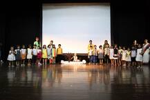 खादीच्या फॅशन शोमध्ये \'लिटल स्टार्स\'चा रॅम्प वॉक