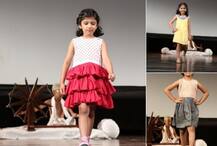 खादीच्या फॅशन शोमध्ये \'लिटल स्टार्स\'चा रॅम्प वॉक