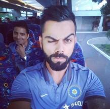 एक्स्प्रेशन किंग विराट कोहलीचे काही हटके फोटो