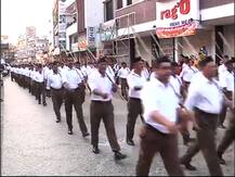 नागपुरात संघाच्या पथसंचलनाला सुरुवात, नव्या गणवेशात पहिल्यांदाच संचलन