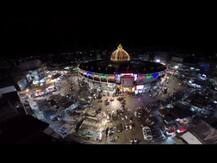 लातूरमधील गंजगोलाई मंदिरावरील आकर्षक रोषणाईची दृष्यं