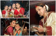 \'सिंदूर खेला\'साठी राणी मुखर्जीची हजेरी! 