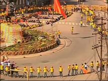 कोल्हापूरच्या मूक मोर्चातील महिलांचा लक्षणीय सहभाग