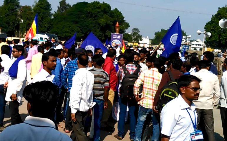 नांदेडमध्ये एससी, एसटी आणि ओबीसींचा महामोर्चा