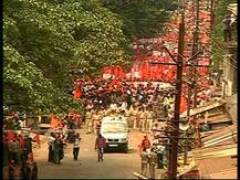 रत्नागिरीत चिपळूणमध्ये मराठा समाजाचा भव्य मूक मोर्चा