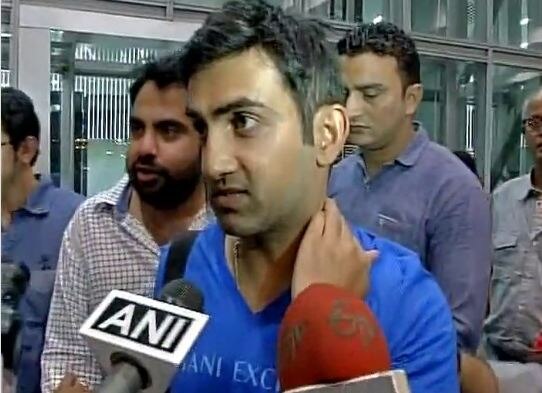 Gautam Gambhir On Pak Artist And Cricket Relations आपल्यासाठी देश आणि देशवासीयांचं संरक्षण महत्वाचंः गंभीर