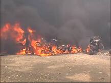 औरंगाबादमध्ये अग्नितांडव, फटाक्यांच्या दुकानांना भीषण आग