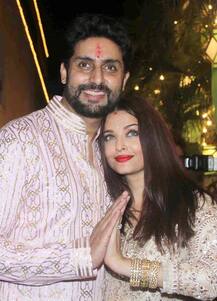 महानायकाच्या दिवाळी पार्टीत अभिषेक आणि ऐश्वर्याचे रोमँटिक फोटोसेशन