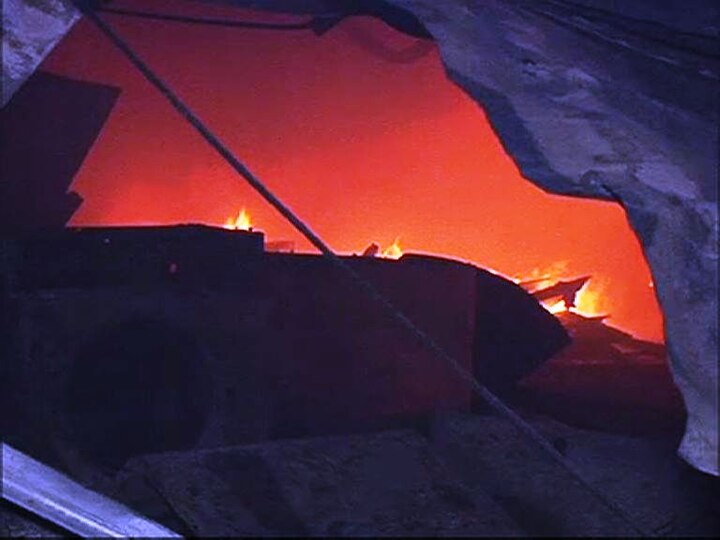 Aurangabad Fire At Samsungs Godown औरंगाबादमध्ये सॅमसंगच्या गोदामाला आग, फ्रीज, वॉशिंग मशीनचा कोळसा