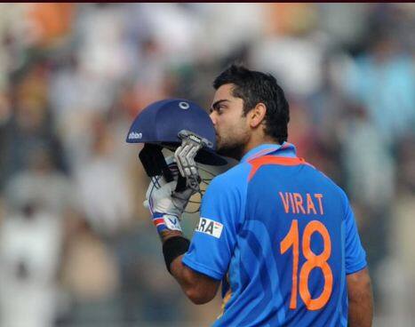 एकदिवसीय सामन्यात सर्वात जलद 7 हजार धावा ठोकण्याचा विक्रम विराटच्या नावावर आहे.