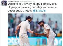 विराटला दिग्गजांकडून वाढदिवसाच्या शुभेच्छा