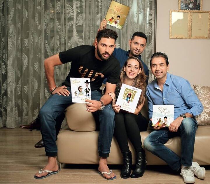 यासाठी युवराज आणि हेजलने हटके स्टाईलमध्ये आपली लग्नपत्रिका डिझाईन केली आहे.