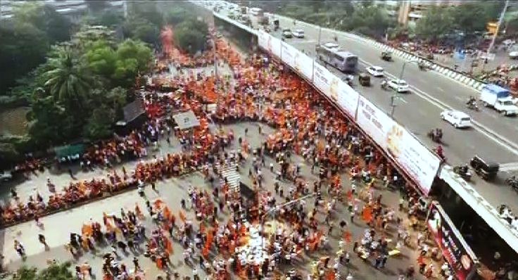 \'ठाण्यातील तीन हात नाक्याचं नामकरण मराठा क्रांती चौक करा\'