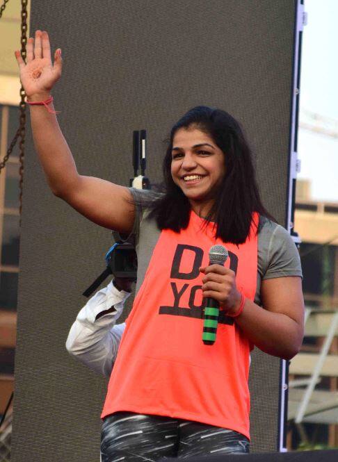 ऑलिम्पिक पदक विजेती साक्षी मलिक 