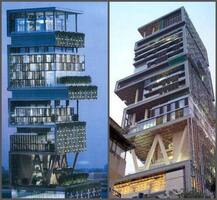 जगातील सर्वात महागडं घर, मुकेश अंबानींच्या \'अँटिलिया\'चे खास फोटो