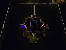 बीडच्या कंकालेश्वर मंदिराचा आकर्षक नजारा