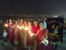  त्रिपुरारी पौर्णिमेनिमित्त नांदेडमध्ये दीपपूजन...