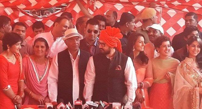 हरियाणामधील बलाली या गावात गीता फोगटचा आज विवाह पार पडला.