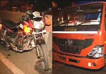 मुंबईत गस्तीवर असलेल्या दोन पोलिसांना भरधाव ट्रकने उडवलं