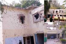 जवानांच्या घरांवरील भ्याड हल्ल्याची विदारक दृश्यं