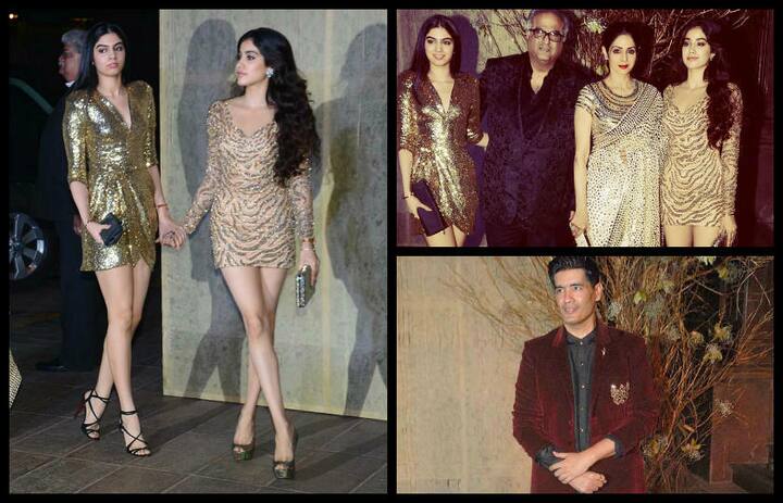 बॉलिवूडमधील प्रसिद्ध फॅशन डिझायनर मनिष मल्होत्राच्या बर्थ डे पार्टीचं आयोजन करण्यात आलं होतं. निर्माता-दिग्दर्शक करन जोहरने आयोजित केलेल्या या पार्टीत बॉलिवूडचे जवळपास सर्वच मोठे स्टार्स उपस्थित होते. पण या पार्टीत अभिनेत्री श्रीदेवीच्या मुली खुशी आणि जान्हवी या दोन्ही मुली आकर्षण ठरल्या.