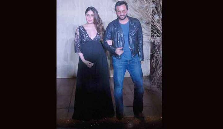 नवाब कुटुंबातील सैफ अली खान आणि कपूर कुटुंबातील करिना कपूर यांनीही हजेरी लावली.