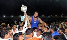 जळगावचा विजय चौधरी सलग तिसऱ्यांदा \'महाराष्ट्र केसरी\'