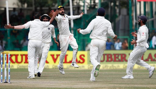 India Win Fourth Cricket Test Against England By An Innings And 36 Runs To Clinch Five Match Series 3 0 वानखेडेवर तिरंगा, इंग्लंडवर 1 डाव 36 धावांनी मात