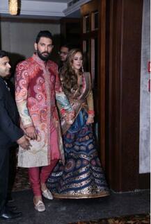 युवराज-हेजलच्या रिसेप्शनचे 30 फोटो