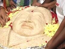 चेन्नईत जयललितांचा चेहरा असलेली भव्य इडली!