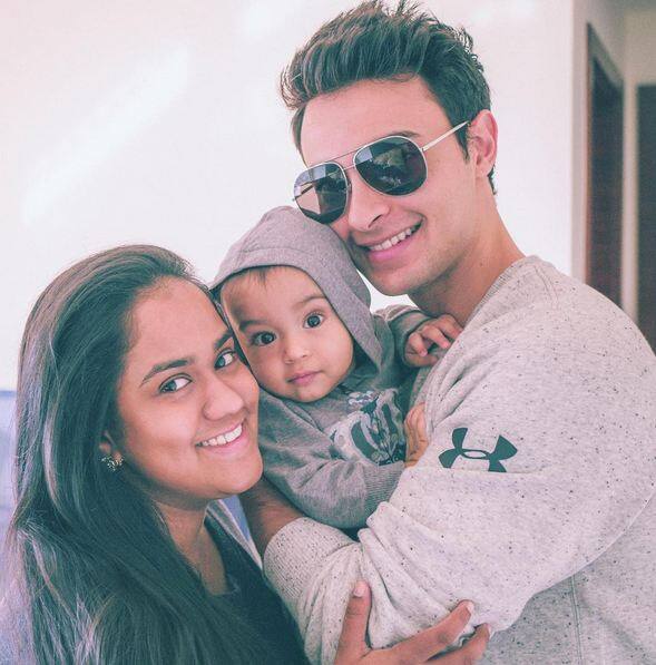 सलमानची बहीण अर्पिता आणि तिचा नवा आयुष शर्मा यांच्याही घरी या वर्षी एक चिमुकला पाहुणा आला