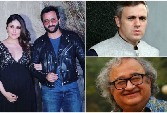 Omar Abdullah And Tarek Fateh Reaction On Kareena Kapoor Son करीनाच्या मुलाच्या नावावर तारिक फतेह यांचा आक्षेप