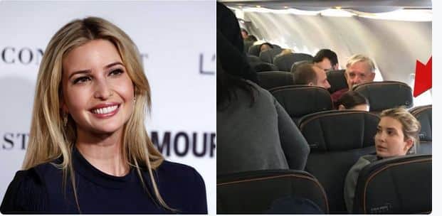 Ivanka Trump Accosted By Passenger On Jetblue Flight डोनाल्ड ट्रम्प यांच्या कन्येशी विमानात सहप्रवाशाचं गैरवर्तन