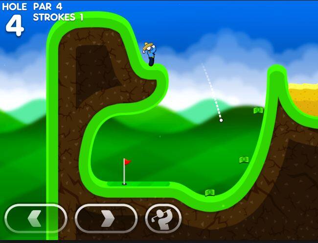 42. Super Stickman Golf 3 - स्टिकमॅन गोल्फचं गेम अॅप