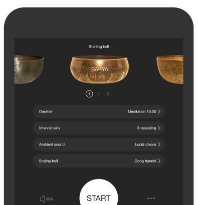 44. Insight Timer - टायमिंग सेट करण्यासाठीचं अॅप.