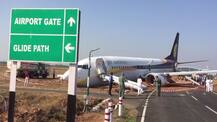 गोवा-मुंबई विमान धावपट्टीवरुन घसरलं, सुदैवाने अपघात टळला