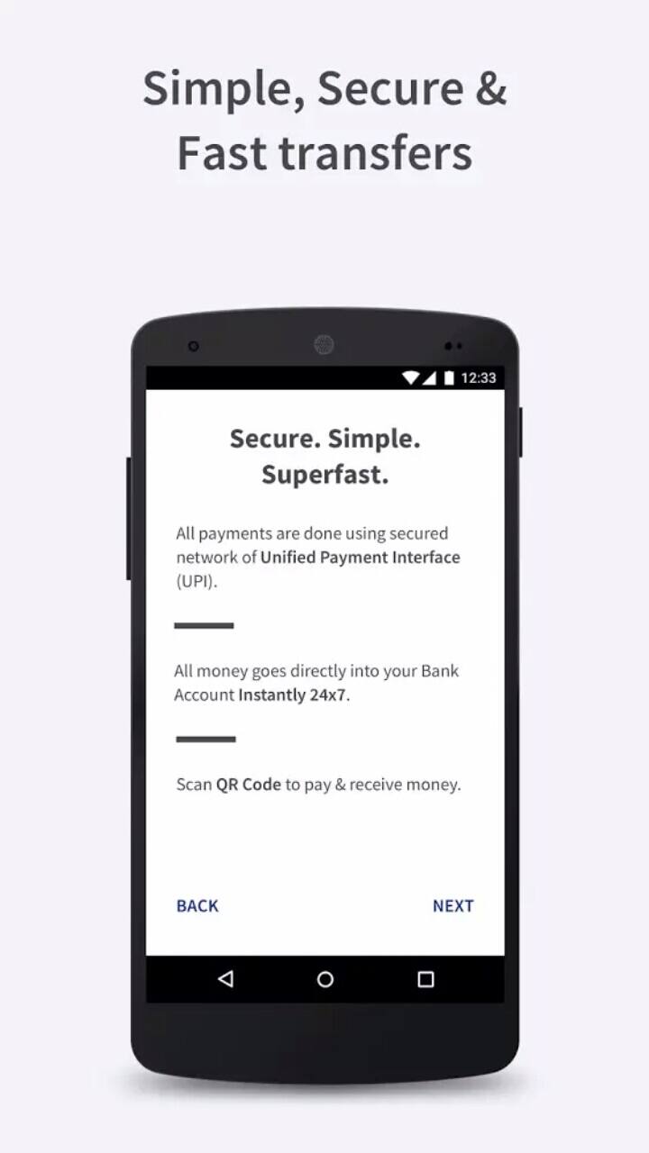 भिम अॅप कसं वापरणार? : • अँड्रॉईड स्मार्टफोनवर भिम अॅप BHIM प्ले स्टोअरवरुन डाऊनलोड करा. • त्यानंतर तुमचं बँक खातं आणि त्यासोबत यूपीआय पिन तयार करा. (हा पर्याय अप डाऊनलोड करतानाचा विचारला जातो)