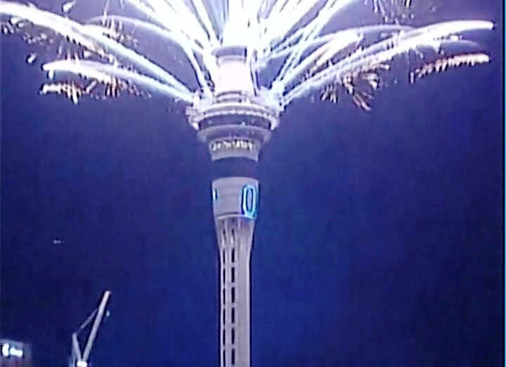 New Year Celebration In Auckland न्यूझीलंडमध्ये नववर्षाचं जल्लोषात स्वागत