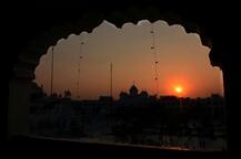 2016 मधील शेवटचा सूर्यास्त, नांदेडच्या गोदावरी पात्रातील छायाचित्रं