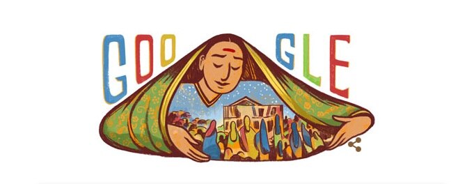 Google Doodle Is A Tribute To Savitribai Phule क्रांतीज्योती सावित्रीबाई फुलेंना 'गूगल'चं डूडलमधून अभिवादन!
